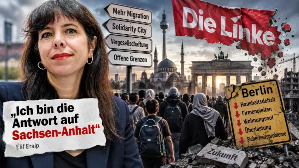 Eralps Antwort auf Sachsen-Anhalt: Noch mehr Migration, Islamisierung und Enteignung