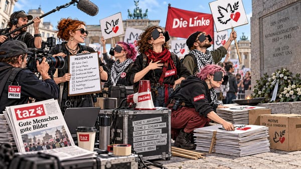 Gefährliche Einäugigkeit: Feldman, Menasse und der Berliner Irrweg in Richtung Linkspartei