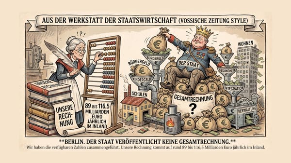 Die 100-Milliarden-Rechnung: Was Migration den Staat jährlich kostet
