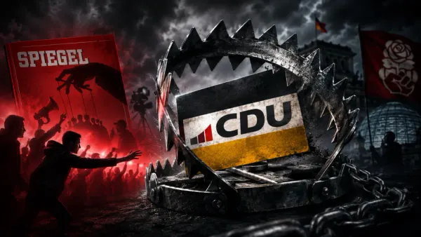 SPIEGEL-Falle: So treiben linke Medien die CDU in den Ruin