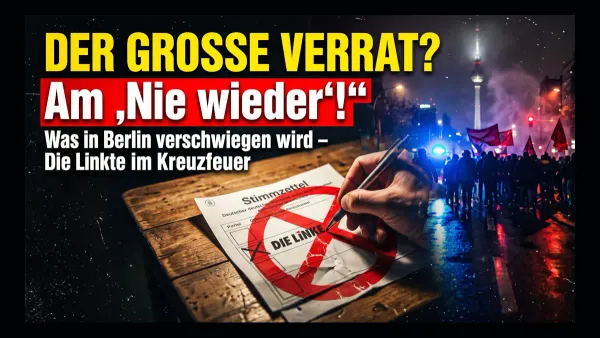 Jedes Kreuz für Die Linke ist ein Verrat am „Nie wieder!“