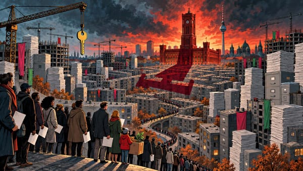 Dystopia Berlin: SPD und Grüne liefern die Stadt der Linken aus