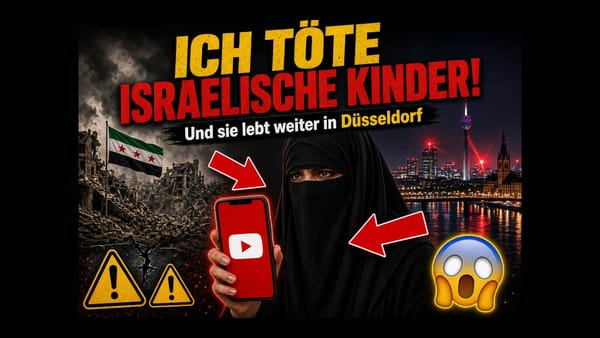 Ich töte israelische Kinder“ – und sie bleibt in Deutschland