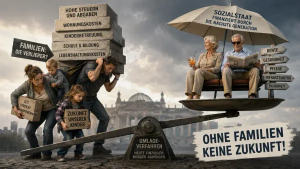 Warum Familien die Verlierer des deutschen Systems sind