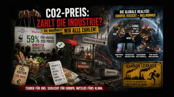Die Klima-Mogelpackung: Wie die TAZ eine Fake-Mehrheit für die Industrie-Zerstörung feiert