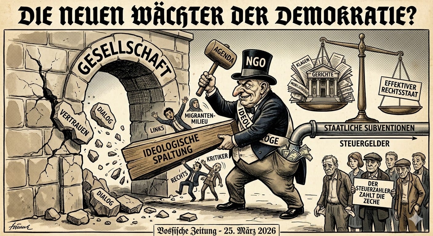 NGO-Förderung in Deutschland: Endlich werden Mittel gestrichen – aber warum nicht gleich die ganze Industrie abschaffen?