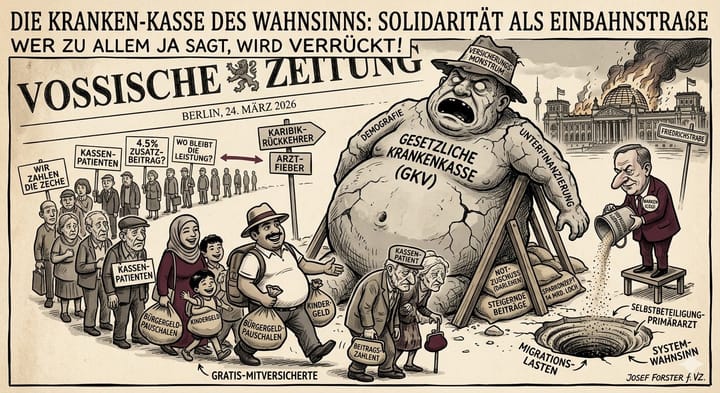 Die Kranken-Kasse des Wahnsinns: Warum wir das „System für alle“ nicht mehr finanzieren können