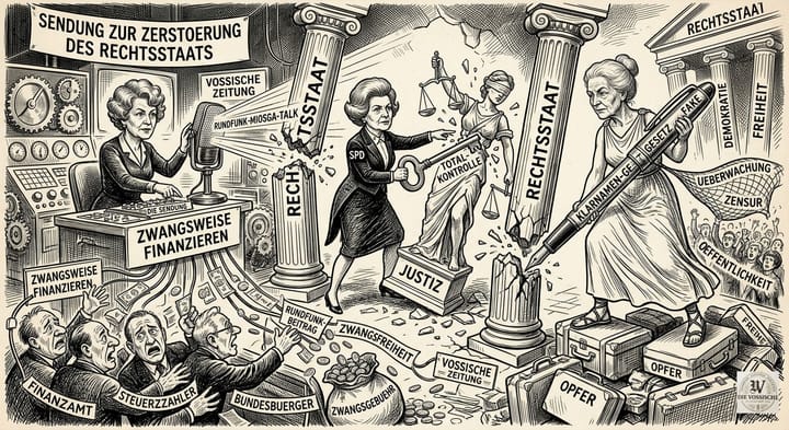 Das Klarnamen-Komplott: Wenn die „Darstellerin“ Fernandes den Rechtsstaat vorführt