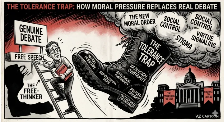 Die Toleranz-Falle: Warum unsere Freiheit an ihrer eigenen Tugend zerbricht