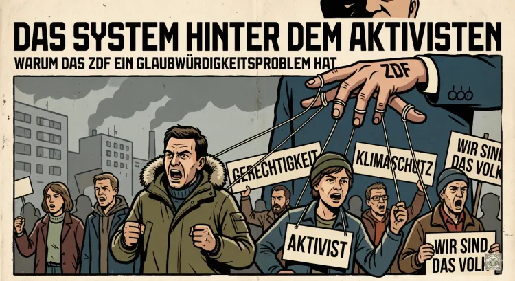 Das System hinter dem Aktivisten: Warum das ZDF ein Glaubwürdigkeitsproblem hat
