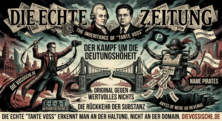 Die Vossische Zeitung: Original vs. Namenspiraten