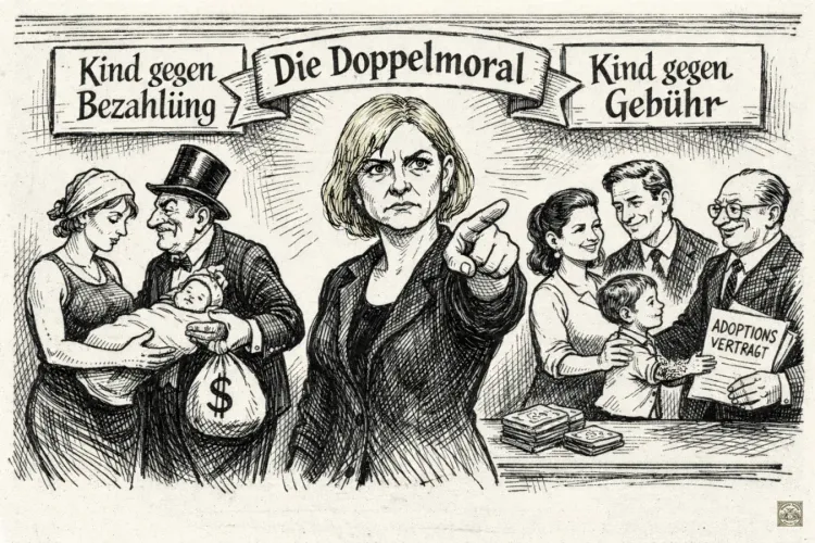 Die Doppelmoral der Reproduktionsethik: Warum Leihmutterschaft verurteilt und Adoption gefeiert wird