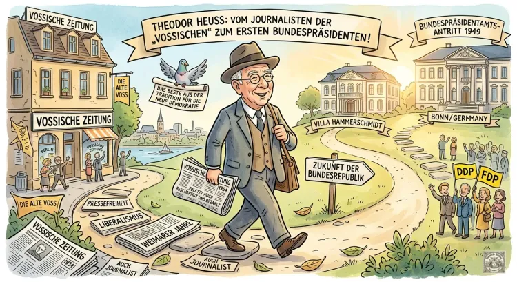 Theodor Heuss: Der liberale Fels in der Brandung – Zwischen „Tante Voss“ und der Villa Hammerschmidt