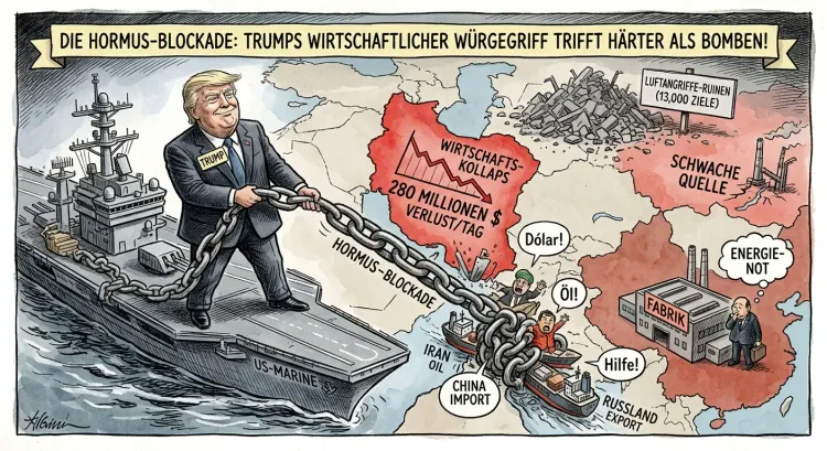 Trumps strategisches Matt gegen den Iran, China und Russland