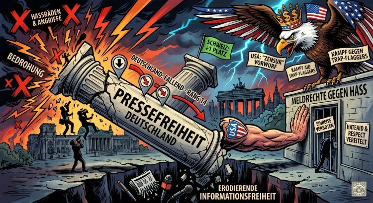 Warum die Pressefreiheit in Deutschland erodiert