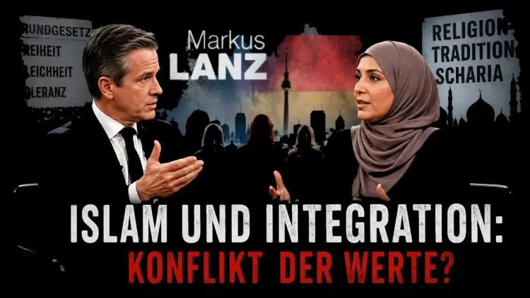 Lanz-Debatte eskaliert: Fielen hier die Masken des Islam