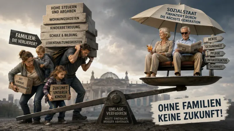 Warum Familien die Verlierer des deutschen Systems sind