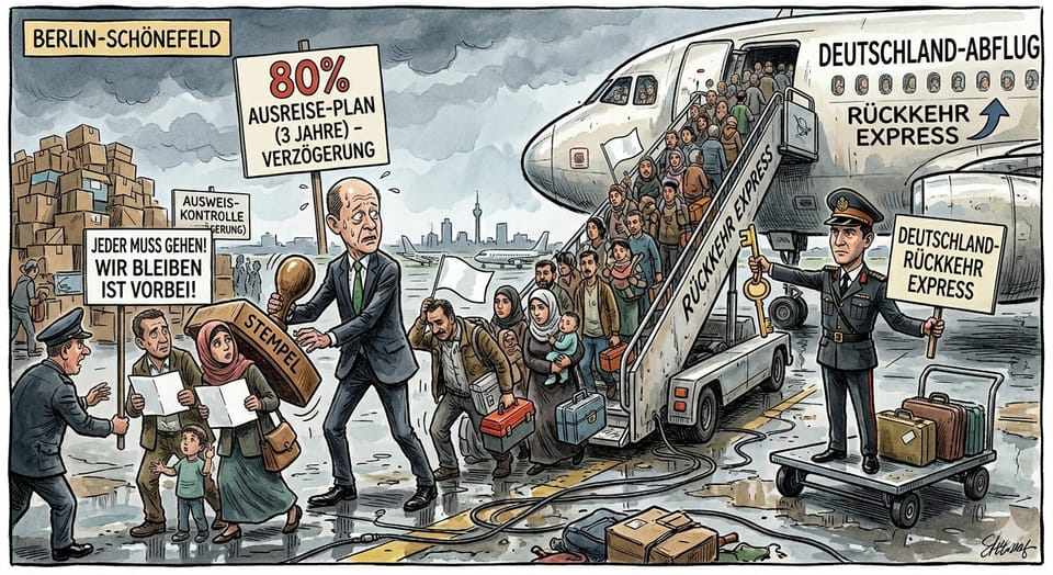 Das 80-Prozent-Dilemma: Kanzler-Plan oder syrische Luftnummer?