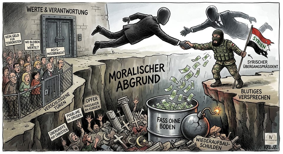 Berlins Tanz auf dem moralischen Trümmerhaufen