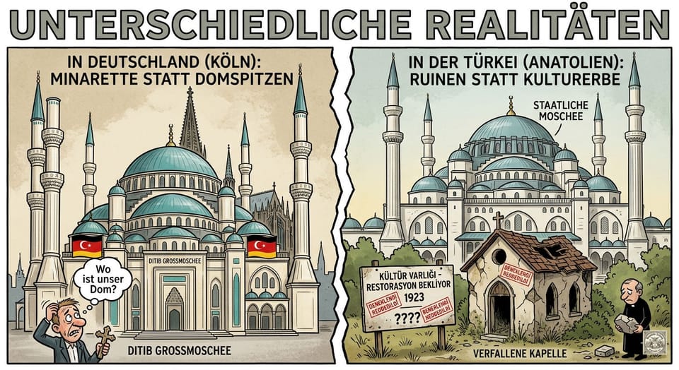 Die unsichtbaren Mauern: Ein ungleiches Gebet zwischen Ankara und Anatolien