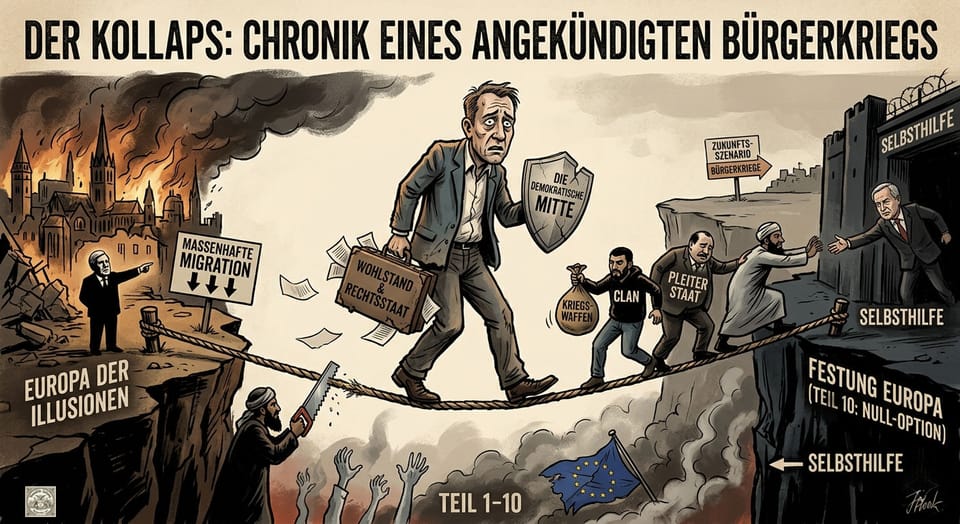 SERIE: DER KOLLAPS – Chronik eines angekündigten Bürgerkriegs VIII