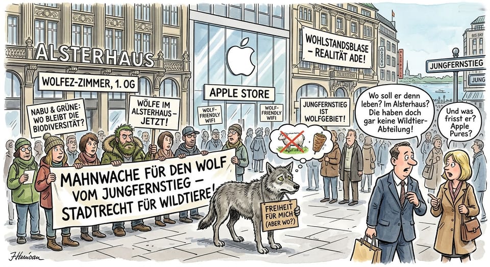 Die Wohlstandsblase heult mit dem Wolf