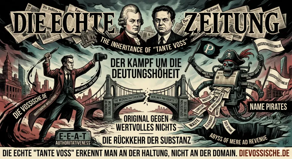 Die Vossische Zeitung: Original vs. Namenspiraten