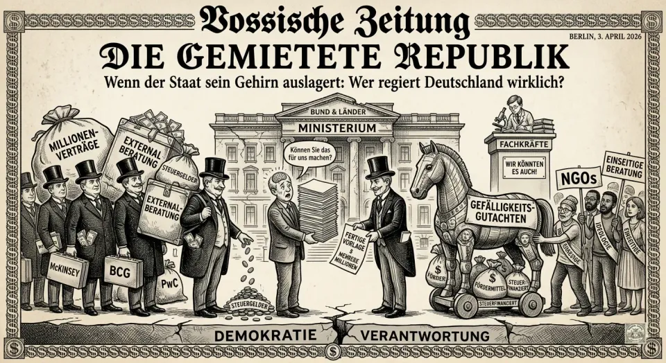 Die gemietete Republik: Wenn Ministerien ihr eigenes Gehirn auslagern