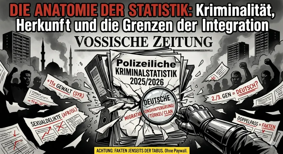 Die reine Unterscheidung nach Staatsangehörigkeit in der Polizeilichen Kriminalstatistik (PKS) als Nebelkerze, die das wahre Ausmaß der Kriminalitätsverteilung verschleierte. 