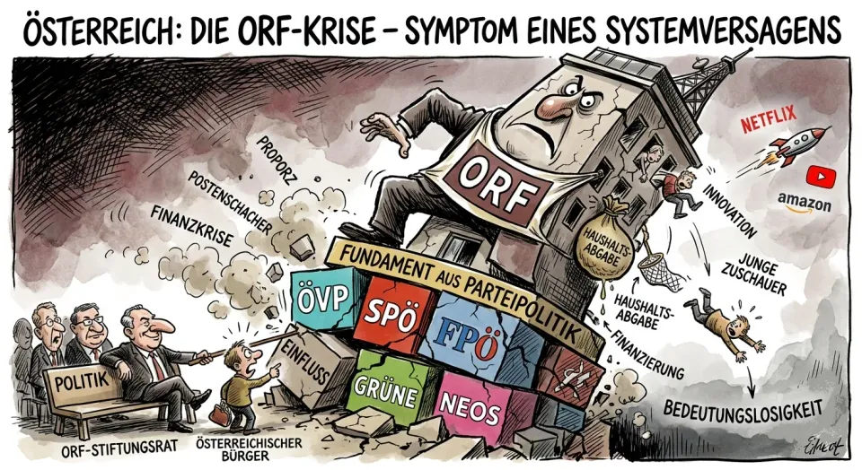 Das Schweigen der Gremien: Warum die ORF-Krise ein Symptom des Systemversagens ist