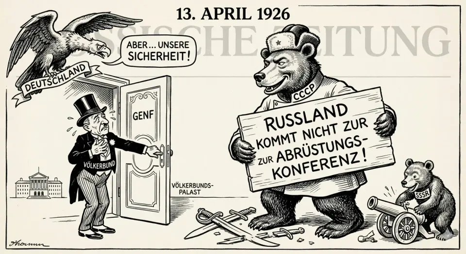 Zeitkapsel 13. April 1926