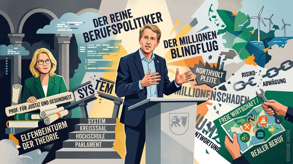 Das Northvolt-Debakel und die Illusion der Kreißsaal-Hörsaal-Plenarsaal-Elite