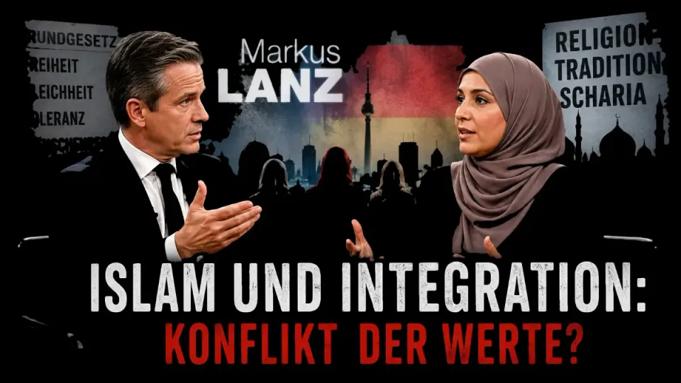 Lanz-Debatte eskaliert: Fielen hier die Masken des Islam