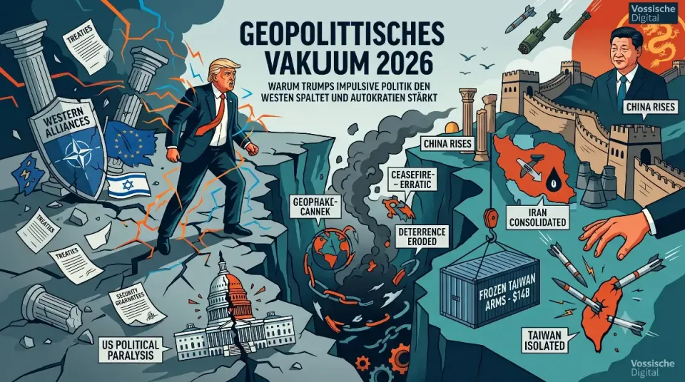 Geopolitisches Vakuum: Wie Trump 2026 den Westen spaltet